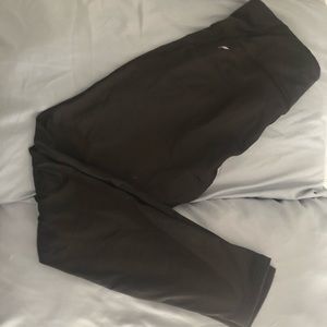 fabletics cold weather black leggings